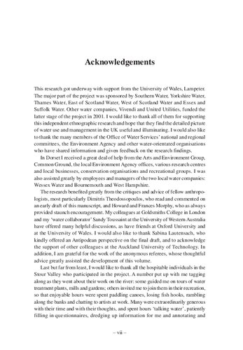 The Meaning of Water