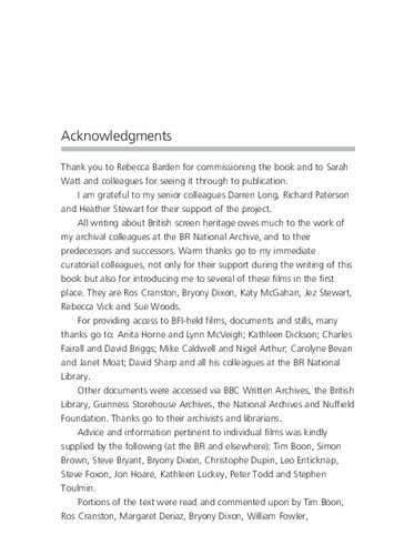 100 British Documentaries: BFI Screen Guides