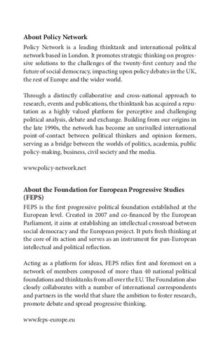 Progressive Politics after the Crash: Governing from the Left