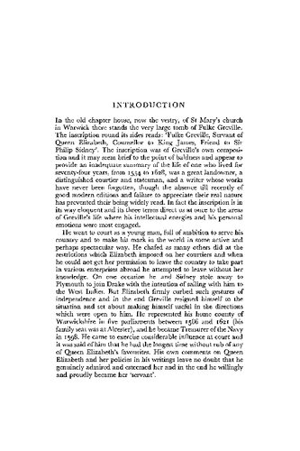 Selected Writings of Fulke Greville