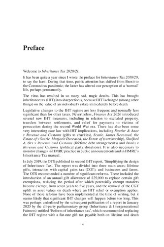 Inheritance Tax 2020/21