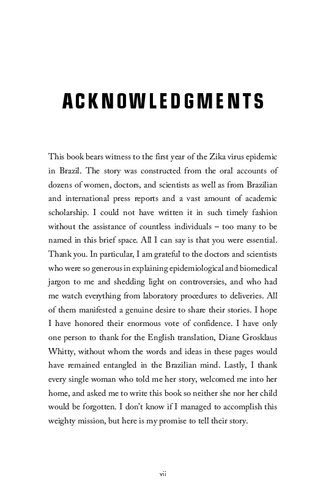 Zika: From the Brazilian Backlands to Global Threat