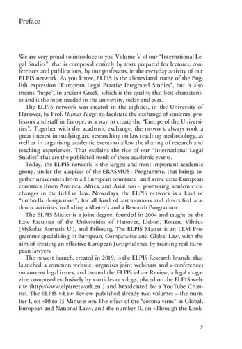 Innovative Teaching in European Legal Education: International Conference within the Framework of the 2019 ELPIS Network Meeting