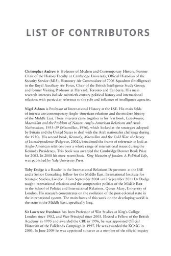 Scripting Middle East Leaders: The Impact of Leadership Perceptions on US and UK Foreign Policy