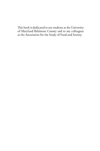 Food: The Key Concepts