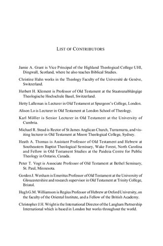 A God of Faithfulness: Essays in Honour of J. Gordon McConville on His 60th Birthday