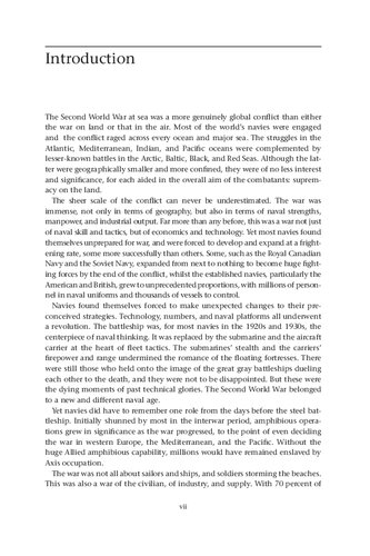 The Second World War (3) The war at sea