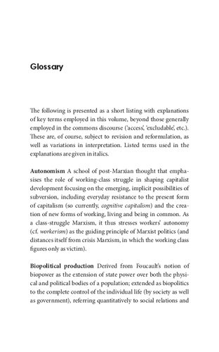 Perspectives on Commoning: Autonomist Principles and Practices