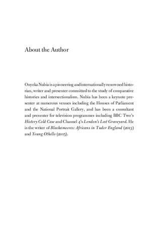 England’s Other Countrymen: Black Tudor Society