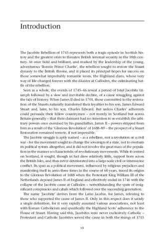 The Jacobite Rebellion 1745–46