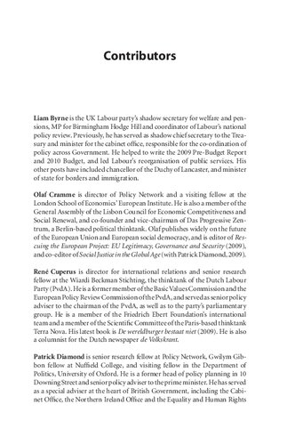 After the Third Way: The Future of Social Democracy in Europe