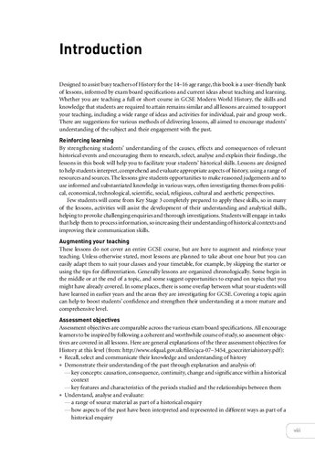 Resources for Teaching History: 14–16