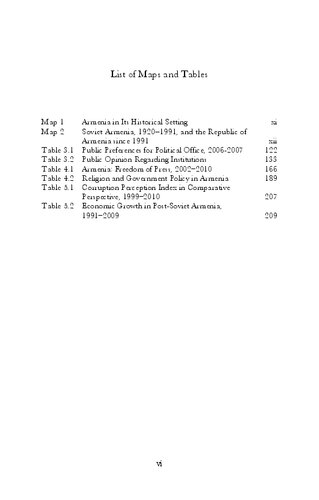 The Political Economy of Human Rights in Armenia: Authoritarianism and Democracy in a Former Soviet Republic