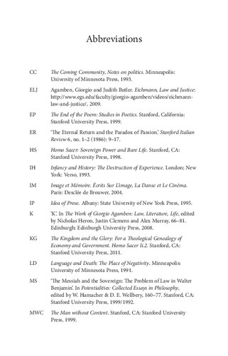 Agamben’s Joyful Kafka: Finding Freedom Beyond Subordination