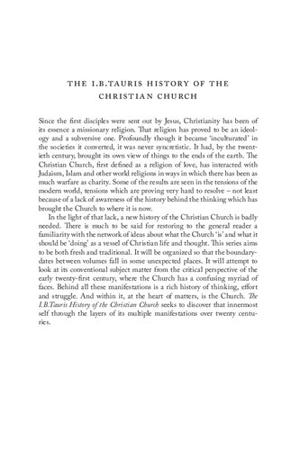 The Church in the Early Middle Ages: The I.B.Tauris History of the Christian Church