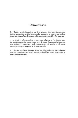 Philoponus: On Aristotle Posterior Analytics 1.9–18