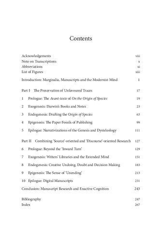 Modern Manuscripts: The Extended Mind and Creative Undoing from Darwin to Beckett and Beyond