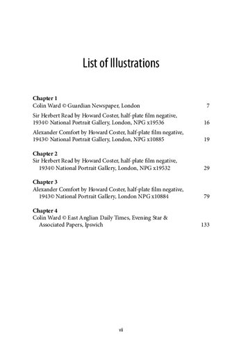 A British Anarchist Tradition: Herbert Read, Alex Comfort and Colin Ward