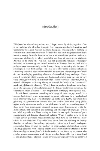 Fiction, Philosophy and Literary Theory: Will the Real Saul Kripke Please Stand Up?