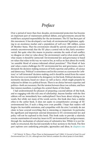 EU Environmental Law, Governance and Decision-Making, Second Edition