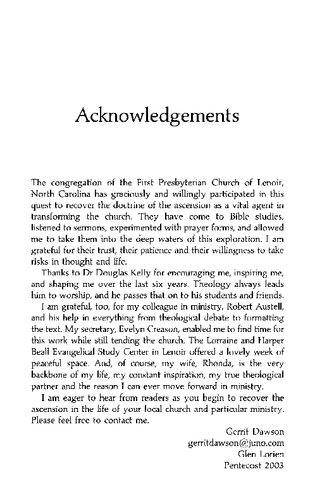 Jesus Ascended: The Meaning of Christ’s Continuing Incarnation