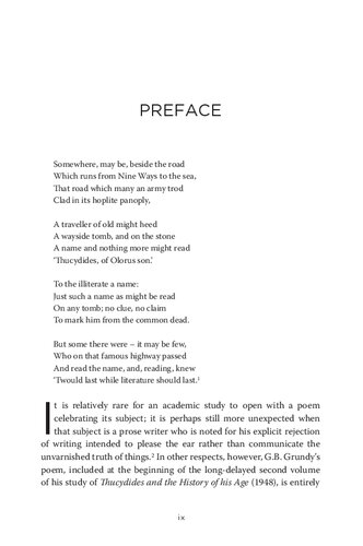 Thucydides and the Idea of History