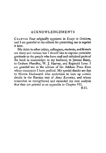 The Appropriate Form: An Essay on the Novel