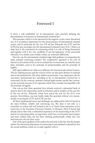 Sentencing in International Criminal Law: The UN ad hoc Tribunals and Future Perspectives for the ICC