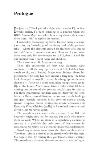 SUPERHEAVY: Making and Breaking the Periodic Table