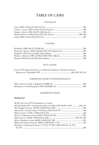 The Cambridge Yearbook of European Legal Studies Volume 4, 2001