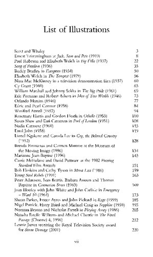 Black in the British Frame: The Black Experience in British Film and Television