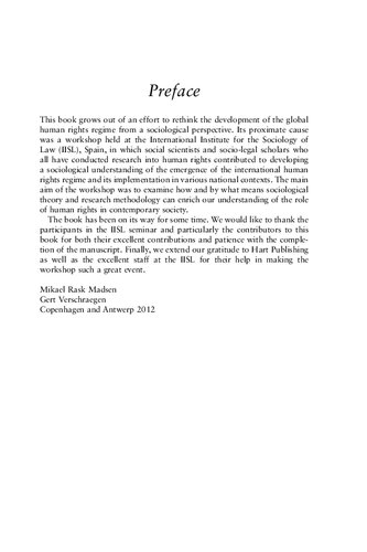 Making Human Rights Intelligible: Towards a Sociology of Human Rights