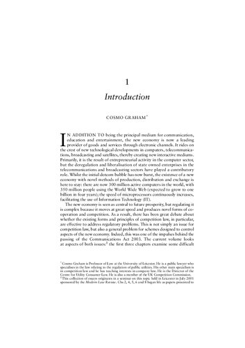 Competition, Regulation and the New Economy