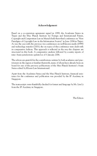 Copyright Law and the Information Society in Asia