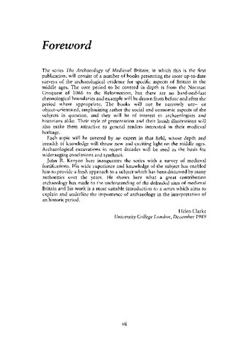 Medieval Fortifications