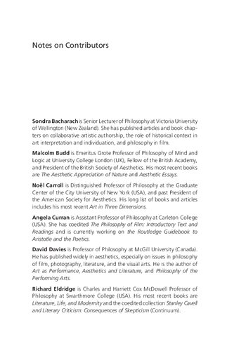 Aesthetics: The Key Thinkers