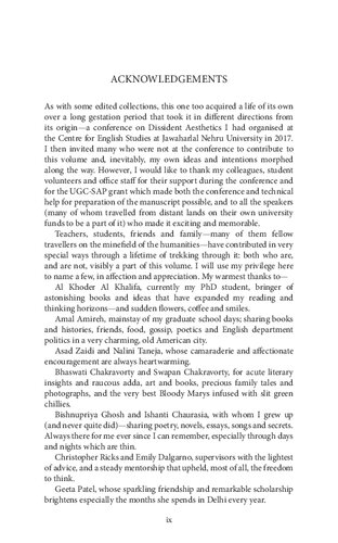 Humanities, Provocateur: Towards a Contemporary Political Aesthetics