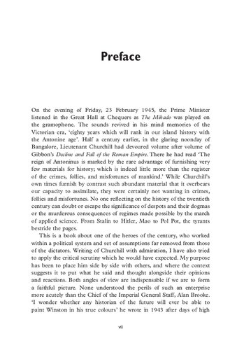 Churchill and Company: Allies and Rivals in War and Peace