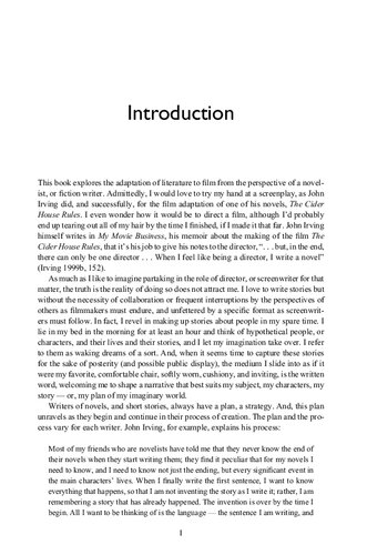 Analyzing Literature-to-Film Adaptations: A Novelist’s Exploration and Guide