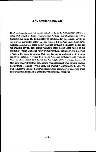 An Anthropology of the European Union: Building, Imagining and Experiencing the New Europe