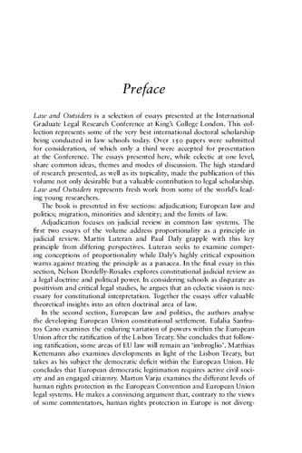 Law and Outsiders: Norms, Processes and ‘xOthering’ in the Twenty-first Century