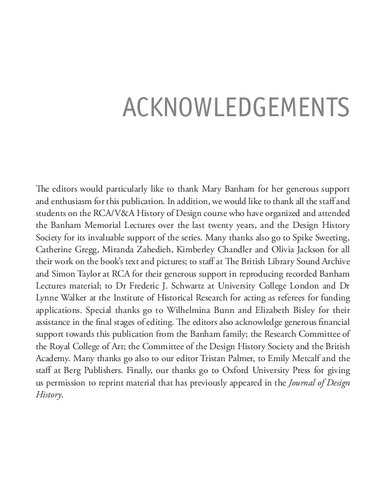 The Banham Lectures: Designing the Future