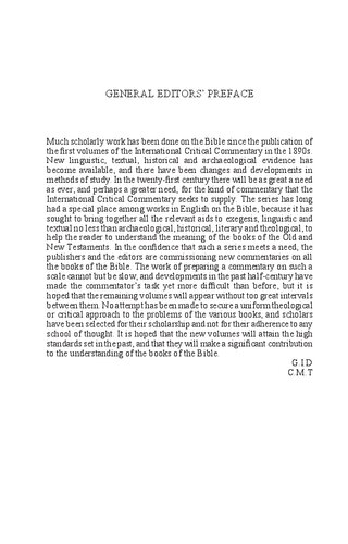 Isaiah 56-66 (ICC): A Critical and Exegetical Commentary