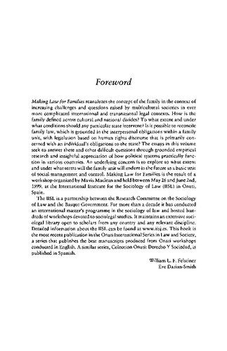 Making Law for Families