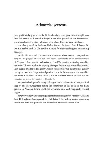 Gender, Identity and Educational Leadership