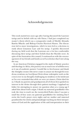 Sufism, Mahdism and Nationalism: Limamou Laye and the Layennes of Senegal