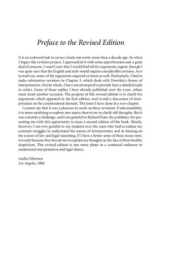 Interpretation and Legal Theory