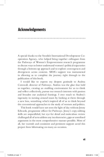 Women in Politics: Gender, Power and Development