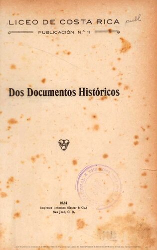 Dos documentos históricos