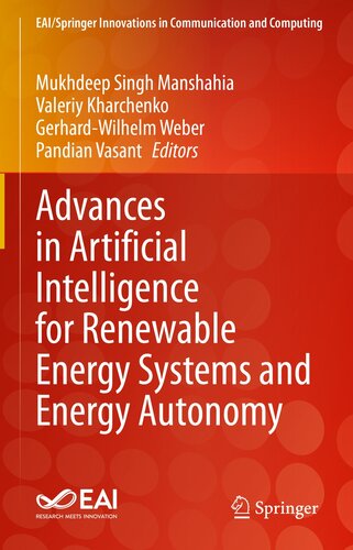 Advances in Artificial Intelligence for Renewable Energy Systems and Energy Autonomy (EAI/Springer Innovations in Communication and Computing)